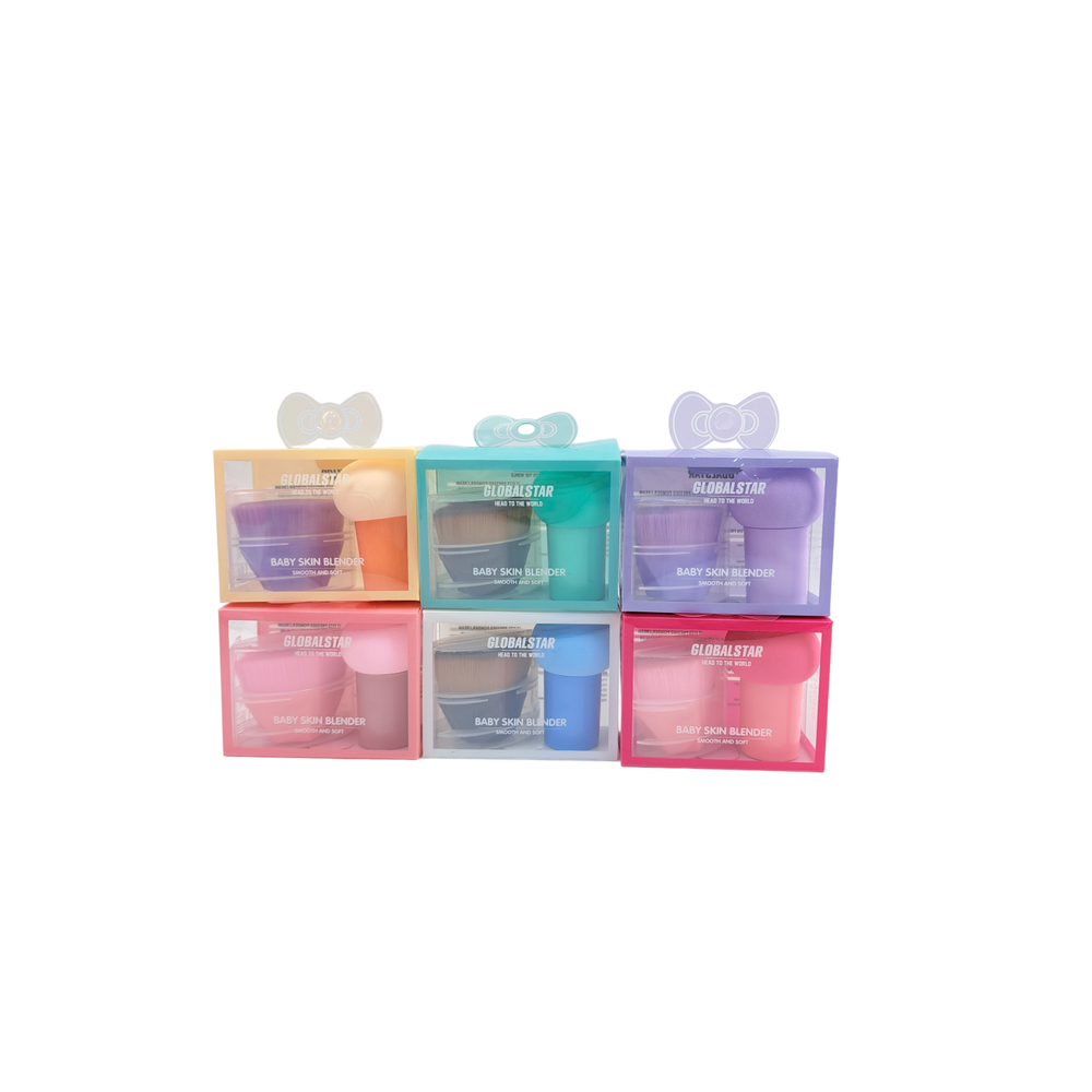 SET DE BROCHA KABUKI Y ESPOJA GLOBAL