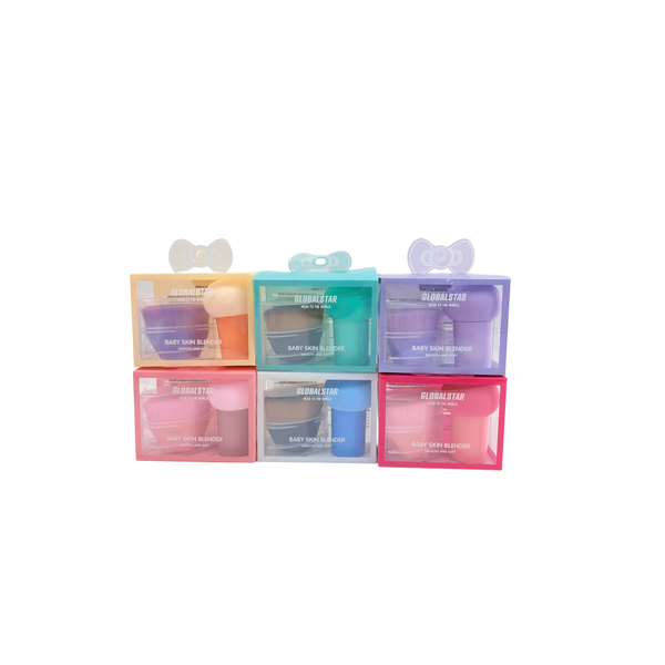 SET DE BROCHA KABUKI Y ESPOJA GLOBAL