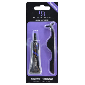 PEGAMENTO DE PESTANA CON PINZA-TRANSPARENTE