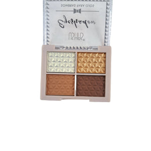 CUARTETO SOMBRA DE OJOS TONOS TIERRA