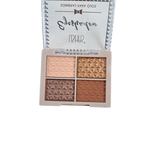 CUARTETO SOMBRA DE OJOS TONOS TIERRA