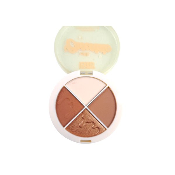 SOMBRA DE OJOS CUARTETO REDONDO TONOS TIERRA