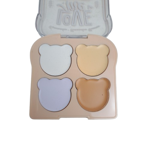 CUARTETO DE CORRECTORES EN CREMA TONOS VARIOS