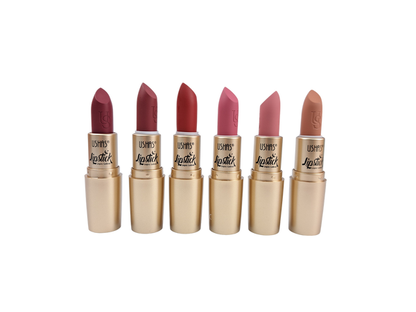 LABIAL MATTE EN BARRA USHAS-TONOS ROJOS