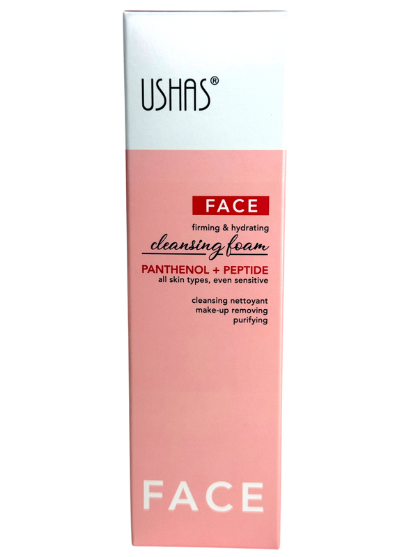 ESPUMA FACIAL PANTHENOL+PEPTIDA USHAS