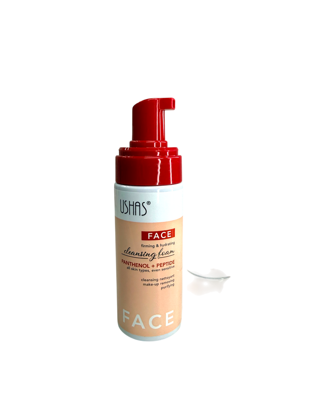 ESPUMA FACIAL PANTHENOL+PEPTIDA USHAS