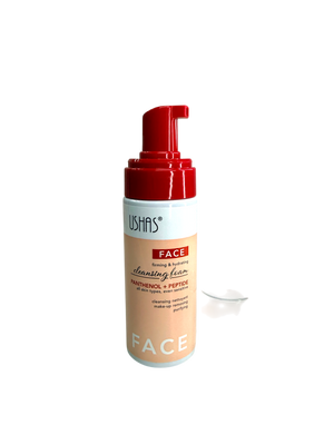 ESPUMA FACIAL PANTHENOL+PEPTIDA USHAS