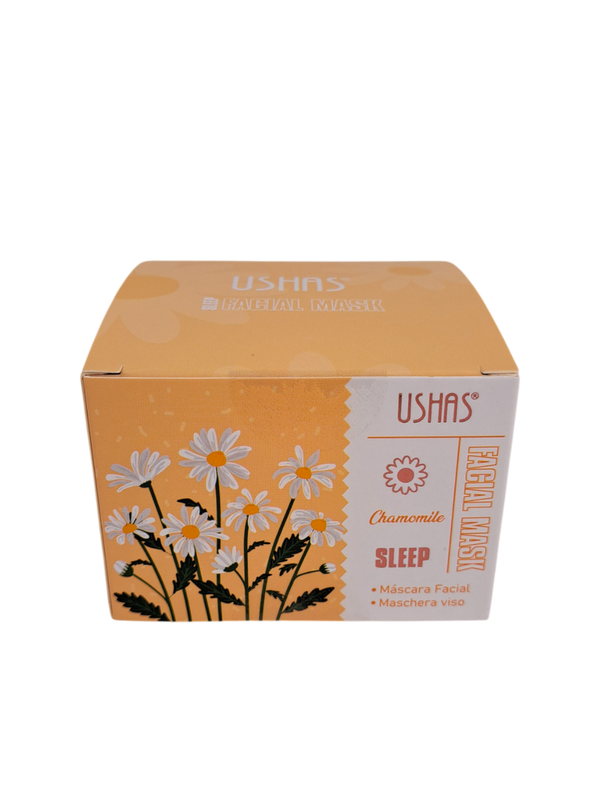 MASCARILLA FACIAL EN CREMA USHAS-MANZANILLA