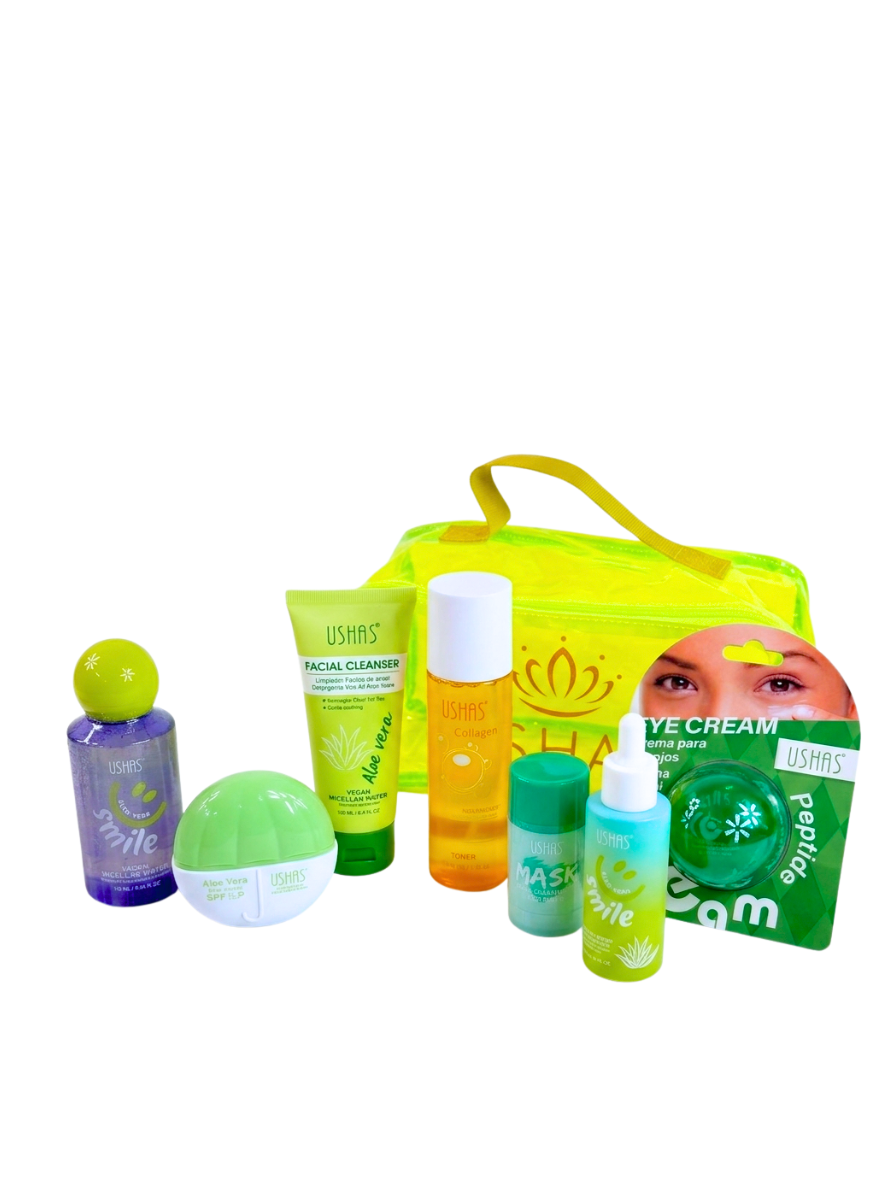 Kit de skincare Aloe Colageno