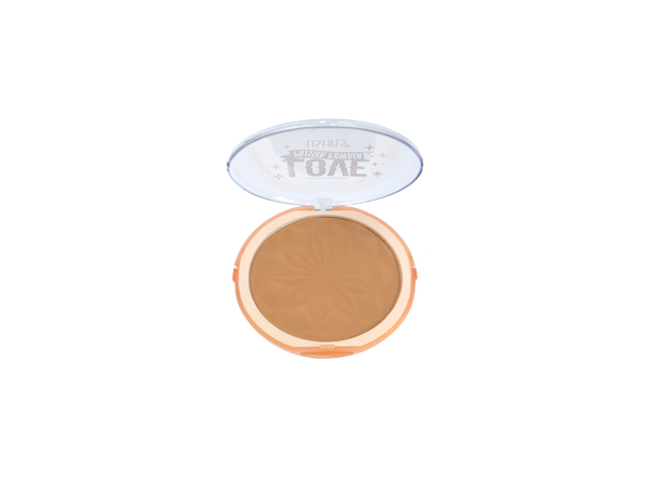 MAQUILLAJE POLVO COMPACTO TONOS OSCUROS USHAS