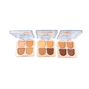 CUARTETO DE CORRECTOR EN CREMA TONOS TIERRA
