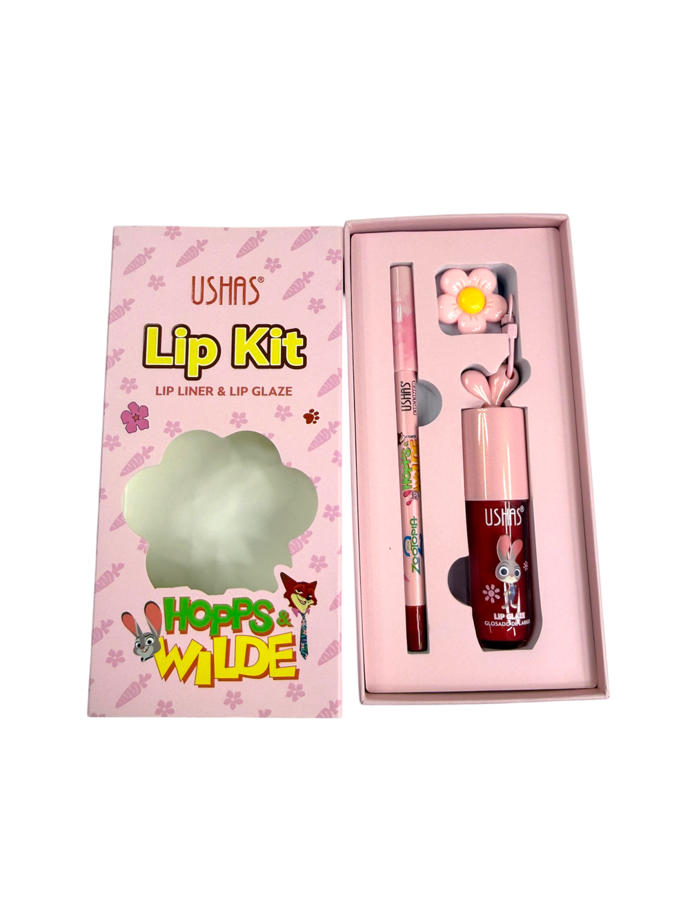 SET DE LIP GLOSS Y DELINEADOR DE ZOOTOPIA
