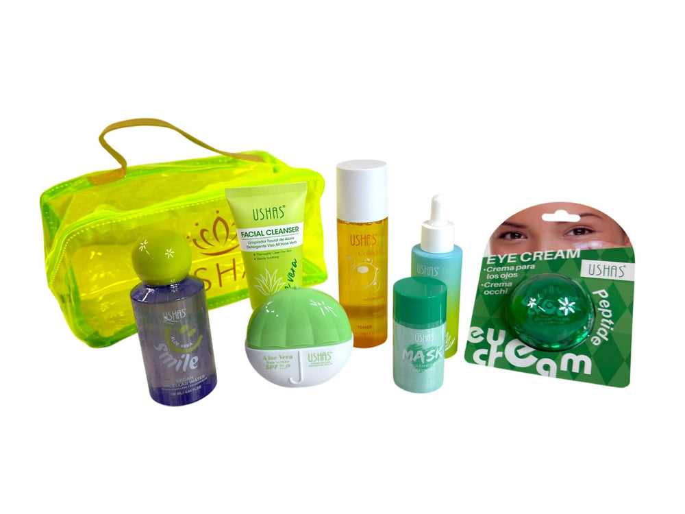 Kit de skincare Aloe Colageno